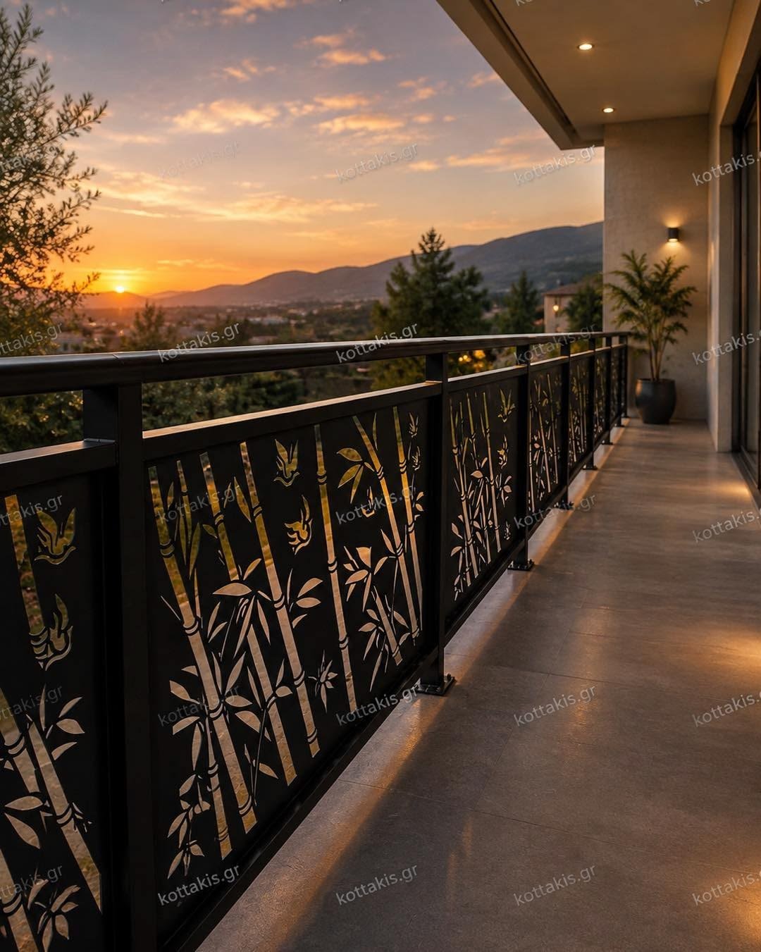 Matching Balcony Railing